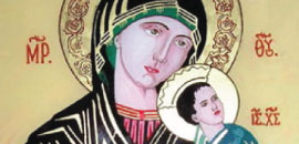 icoana ortodoxa - icoana pe sticla